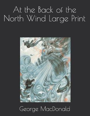 Book cover for At the Back of the North Wind Large Print