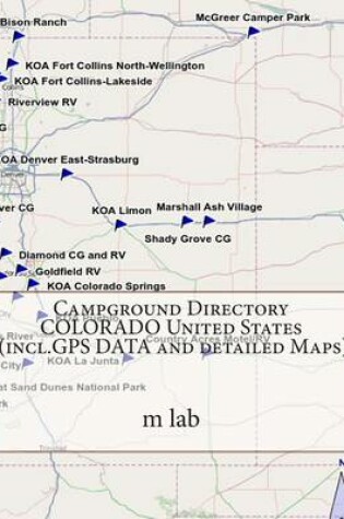 Cover of Campground Directory COLORADO United States (incl.GPS DATA and detailed Maps)