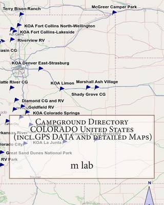 Book cover for Campground Directory COLORADO United States (incl.GPS DATA and detailed Maps)