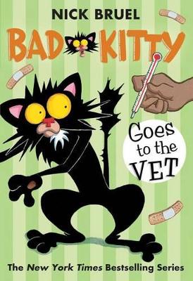 Book cover for Bad Kitty Goes to the Vet (Classic Black-And-White Edition)