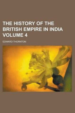 Cover of The History of the British Empire in India (Volume 2)