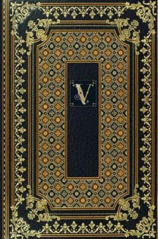 Cover of Gold Label Monogram V Notebook
