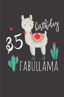 Book cover for 35 Birthday Fabullama