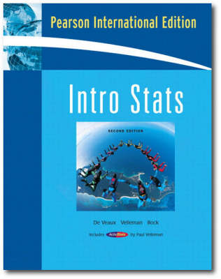 Book cover for Online Course Pack:Intro Stats:International Edition with MyMathLab/MyStatLab Student Access Kit