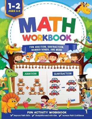 Book cover for Math Workbook Grade 1