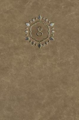 Cover of Monogram "8" Blank Book