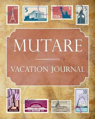 Book cover for Mutare Vacation Journal