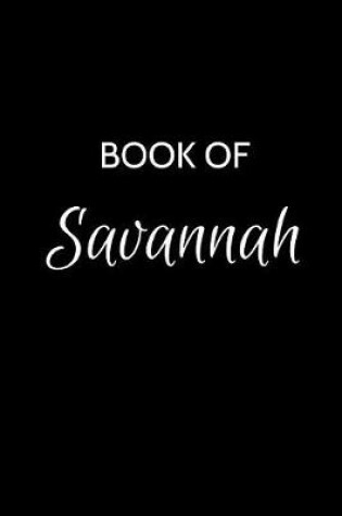 Cover of Book of Savannah