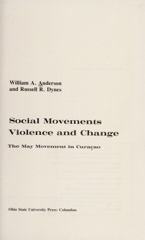 Book cover for Social Movements, Violence and Change