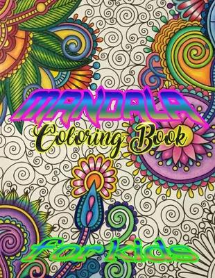 Book cover for Mandala Coloring Book for kids