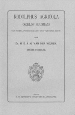 Book cover for Rodolphus Agricola (Roelof Huusman)