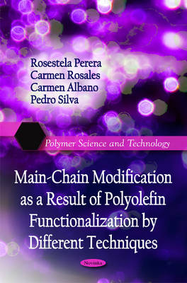 Book cover for Main-Chain Modification as a Result of Polyolefin Functionalization by Different Techniques