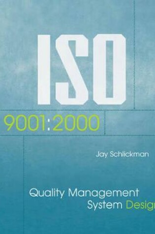 Cover of ISO 9001:2000 Quality Management System Design