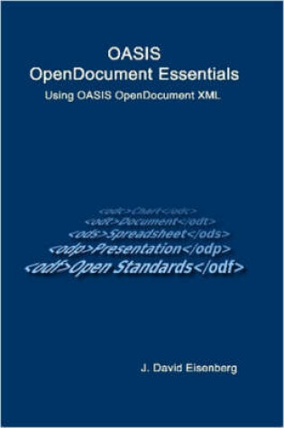 Cover of OASIS OpenDocument Essentials