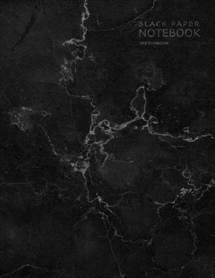Book cover for Black Paper Notebook Sketchbook
