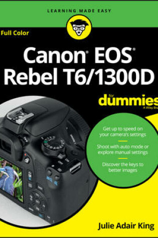 Cover of Canon EOS Rebel T6/1300D For Dummies