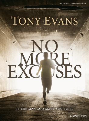 Book cover for No More Excuses Bible Study Book