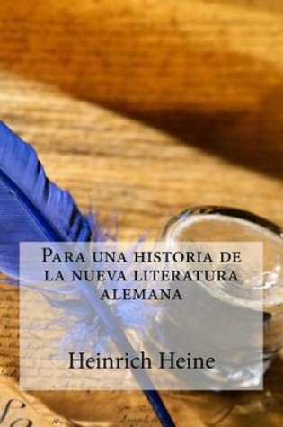 Cover of Para Una Historia de La Nueva Literatura Alemana