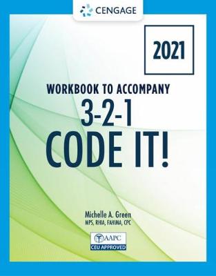 Book cover for Student Workbook for Green's 3-2-1 Code It! 2021 Edition