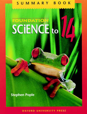 Book cover for Foundation Science to 14