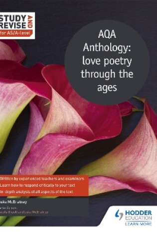 Cover of Study and Revise for AS/A-level: AQA Anthology: love poetry through the ages