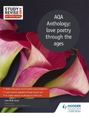 Book cover for Study and Revise for AS/A-level: AQA Anthology: love poetry through the ages
