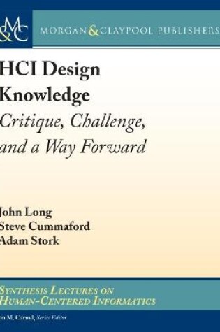 Cover of HCI Design Knowledge