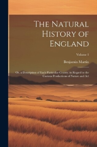 Cover of The Natural History of England