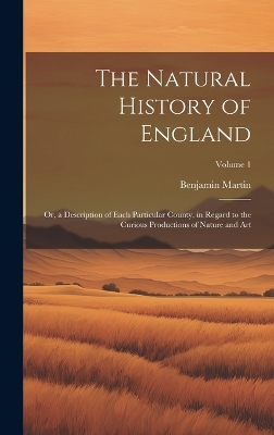 Book cover for The Natural History of England