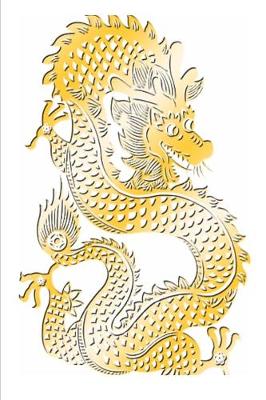 Book cover for 2020 Weekly Planner Golden Dragon Chinese Zodiac Symbol 134 Pages