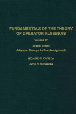 Book cover for Fundamentals of the Theory of Operator Algebras