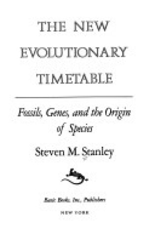 Cover of New Evolutionary Timetable