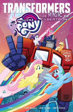 Book cover for My Little Pony/Transformers: The Magic of Cybertron
