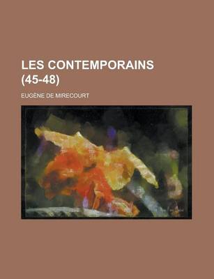 Book cover for Les Contemporains (45-48)