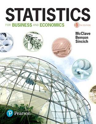 Book cover for Statistics for Business and Economics Plus Mystatlab with Pearson Etext -- Access Card Package