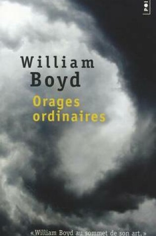 Cover of Orages Ordinaires