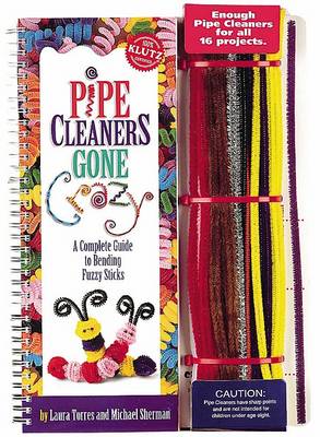 Book cover for Pipe Cleaners Gone Crazy: a Complete Guide to Bending Fuzzy Sticks