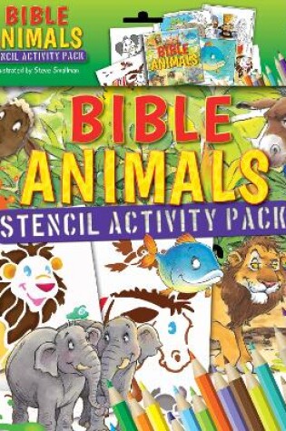 Cover of Bible Animals Stencil Activity Pack