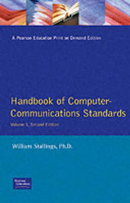 Book cover for Handbook of Computer Communication Standard, Vol 1