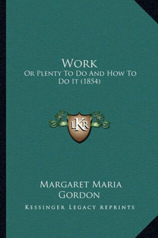 Cover of Work Work