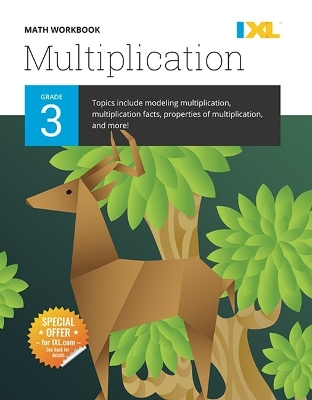 Cover of IXL Math Workbook: Grade 3 Multiplication