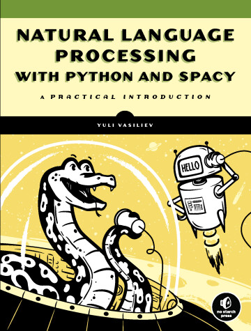 Book cover for Natural Language Processing with Python and spaCy