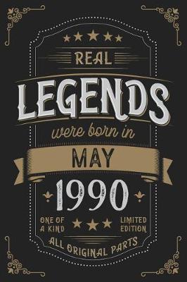 Book cover for Real Legendes were born in May 1990