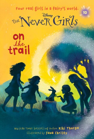 Book cover for On the Trail (Disney: The Never Girls)