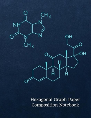 Book cover for Hexagonal Graph Paper Composition Notebook