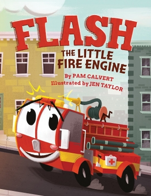 Book cover for Flash, the Little Fire Engine