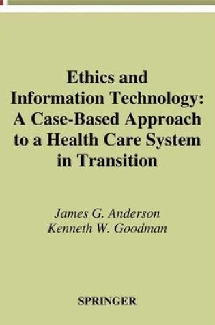 Cover of Ethics and Information Technology