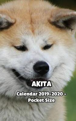 Book cover for Akita Calendar 2019-2020 - Pocket Size