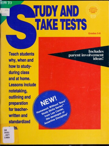 Book cover for How to Study & Take Tests