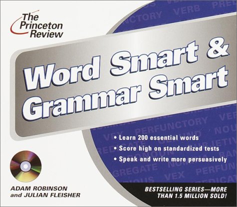 Book cover for The Princeton Review Word Smart & Grammar Smart CD